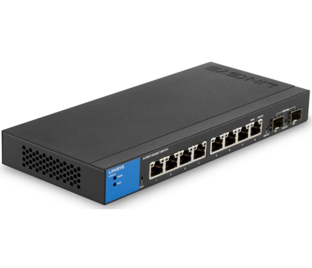 LINKSYS 10p LGS310C-EU (8x10/100/1000Mbit 2xSFP) - 1054141 - zdjęcie 3